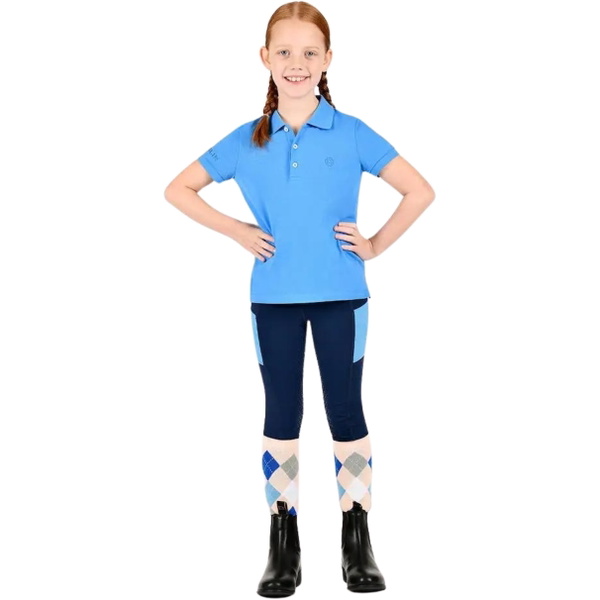 Dublin Junior Darcy Chemise Polo Manches Courtes 10185020 - Coastal Blue